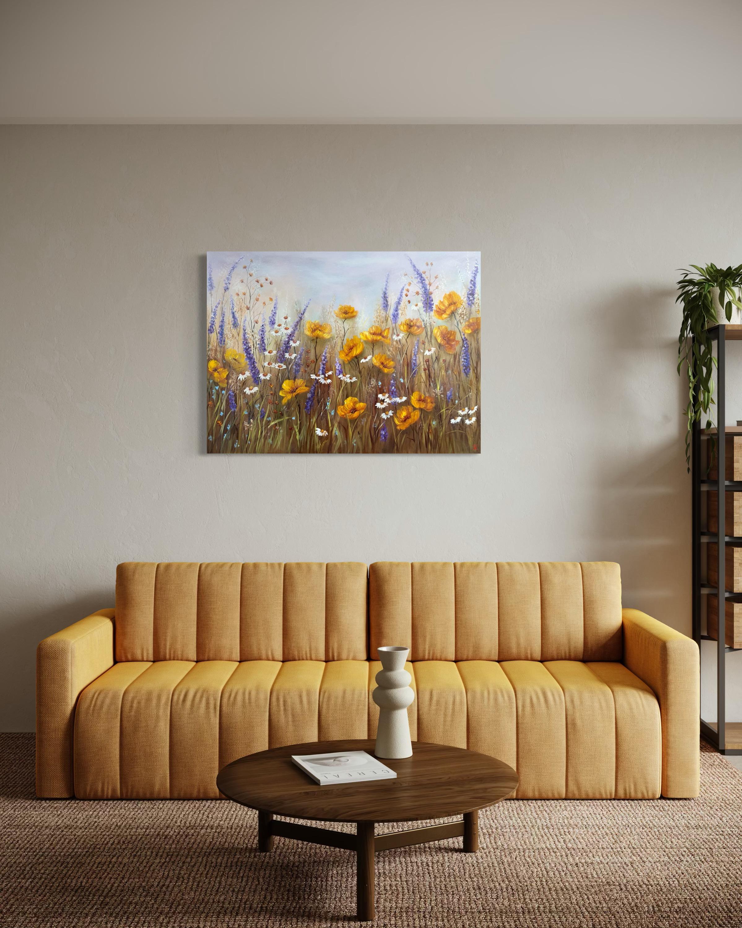 Golden Quiet - Floral Symphony collection For Sale 7