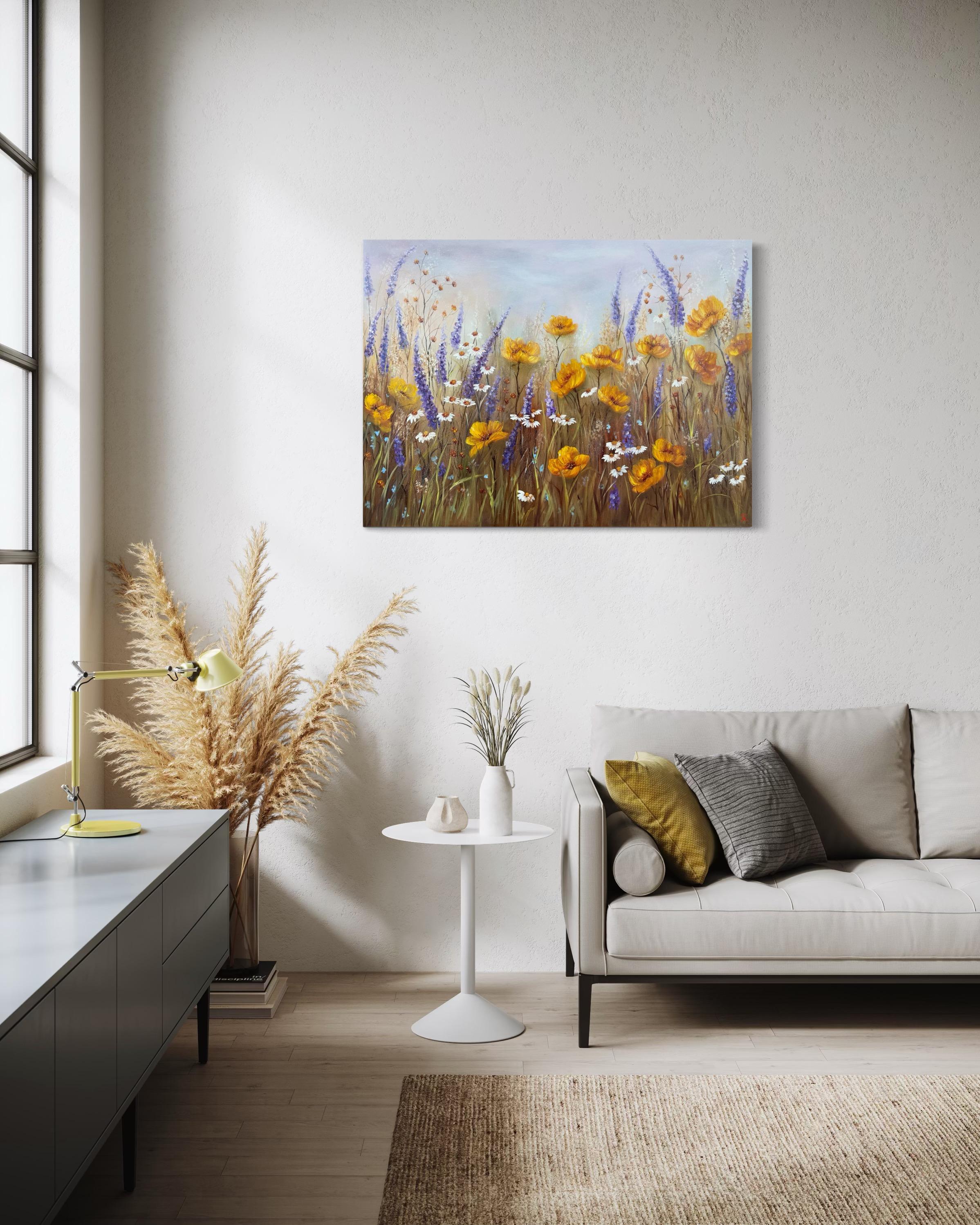 Golden Quiet - Floral Symphony collection For Sale 8