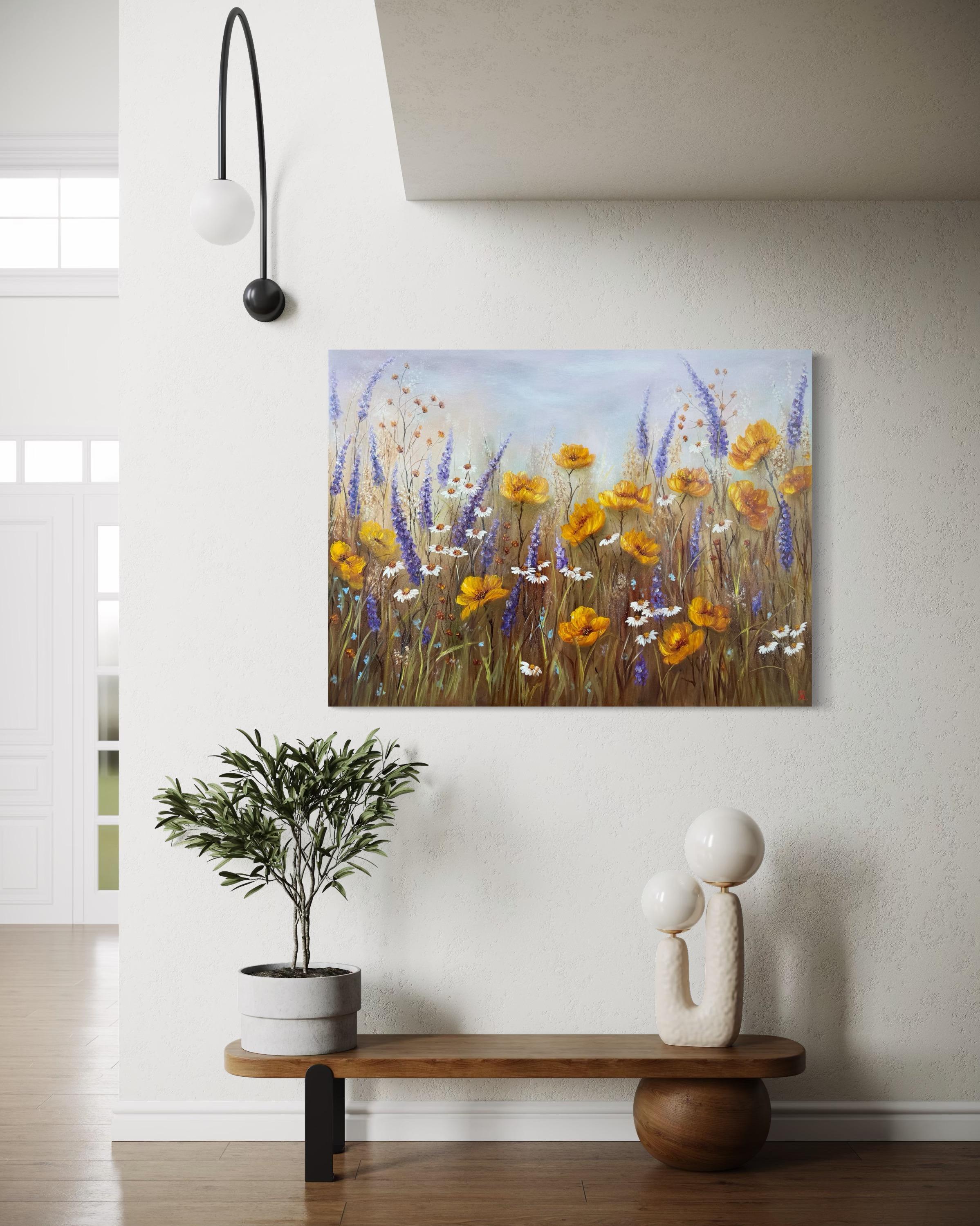 Golden Quiet - Floral Symphony collection For Sale 2