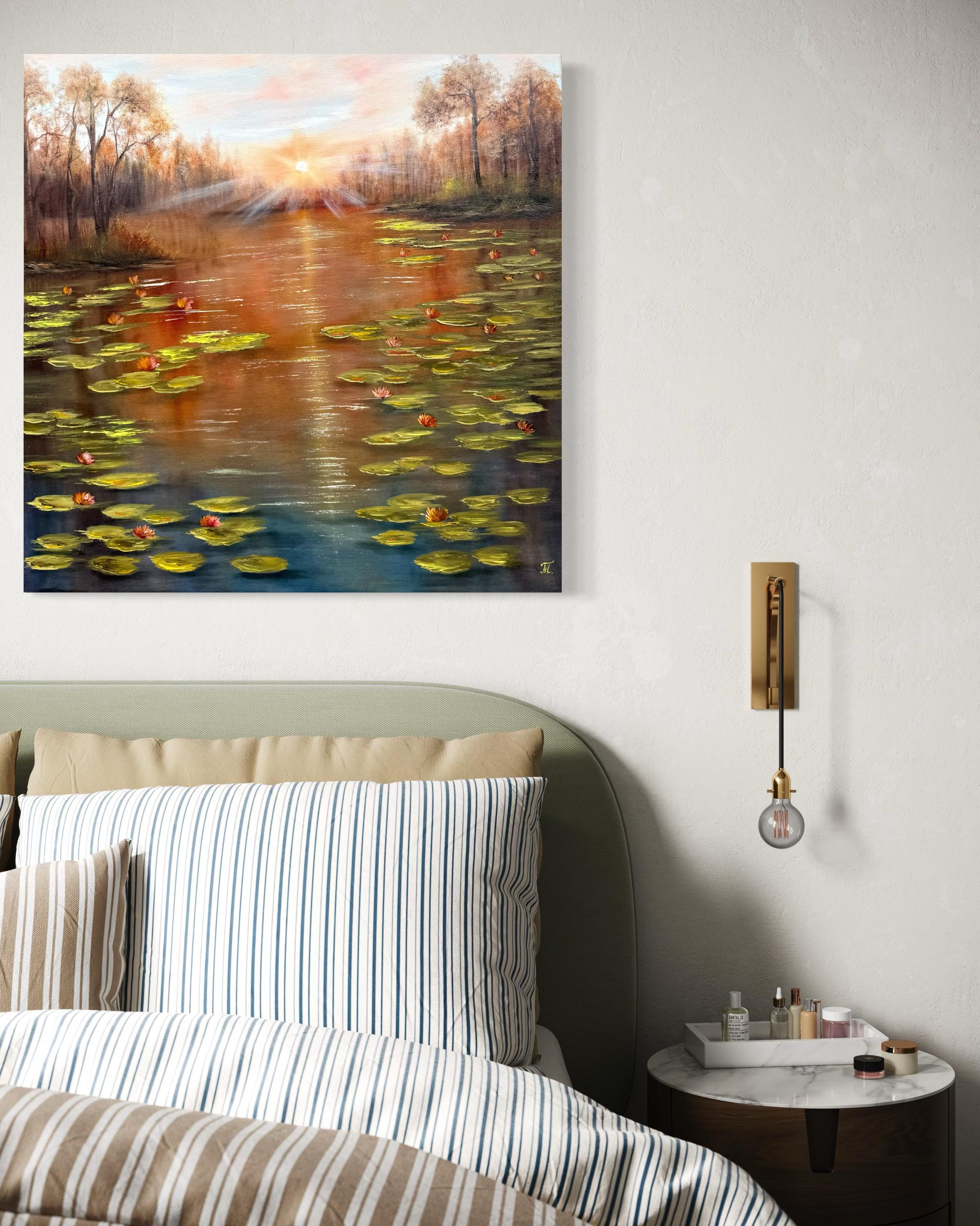 Goldene Reflexionen im Angebot 1