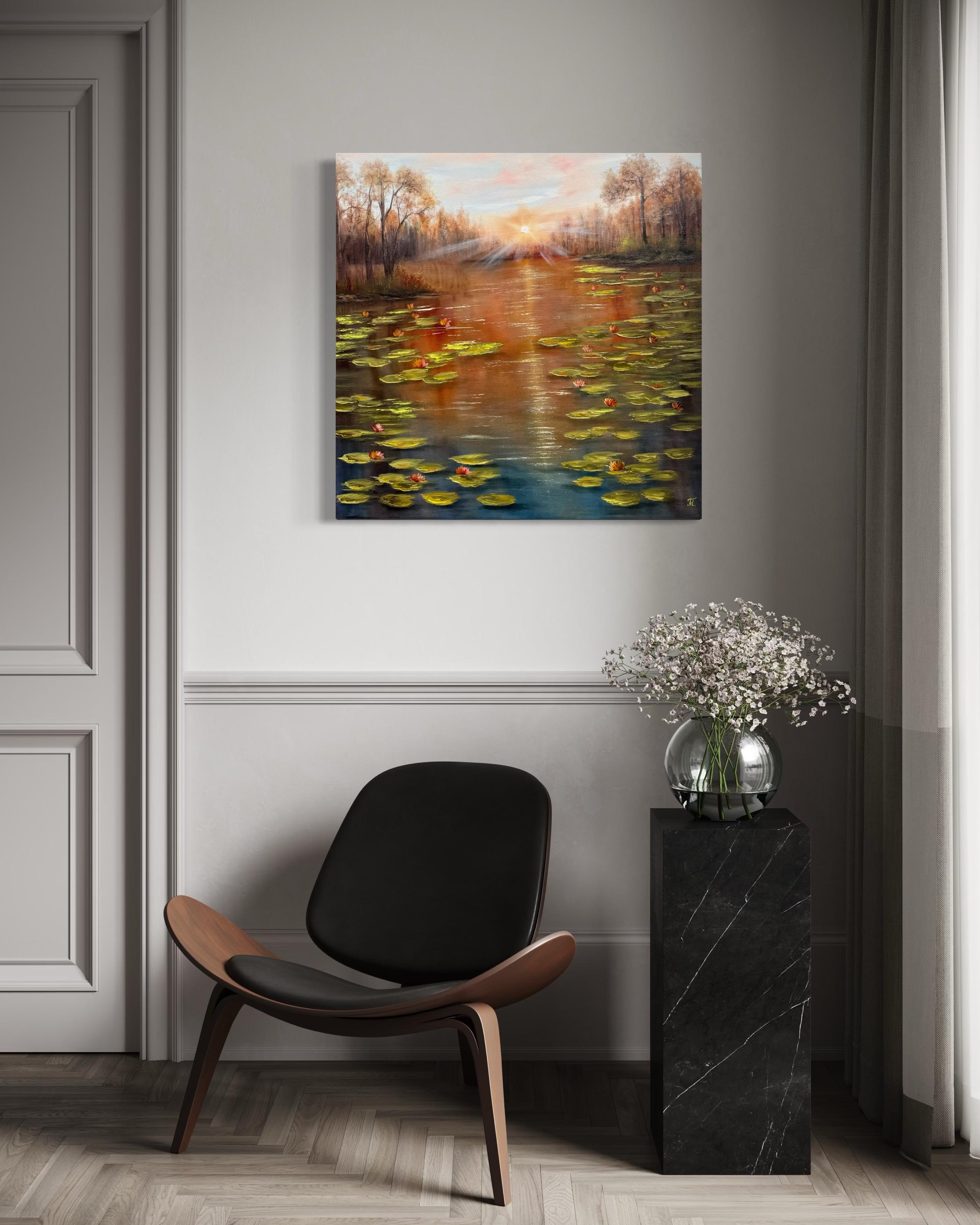 Goldene Reflexionen im Angebot 2