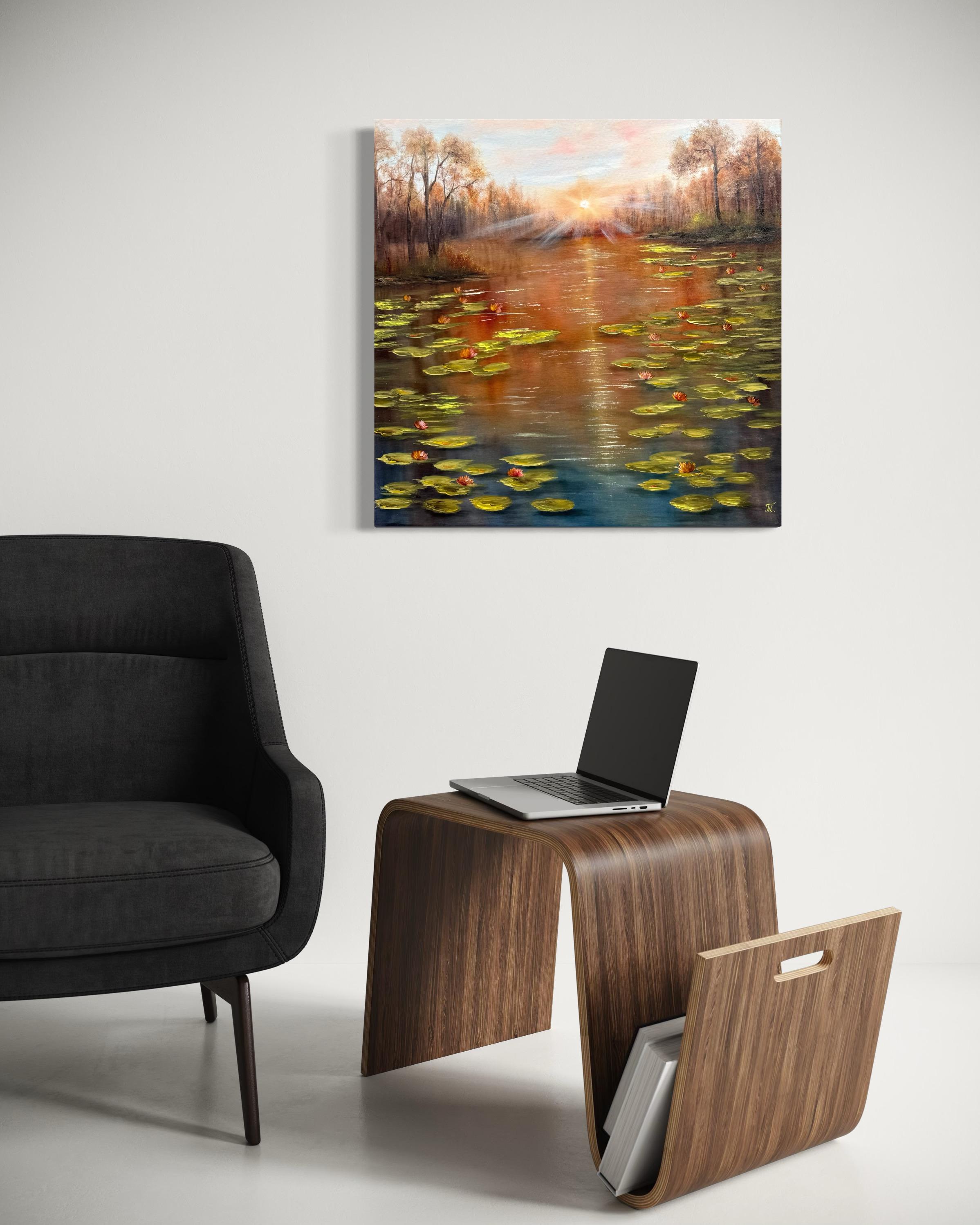 Goldene Reflexionen im Angebot 3