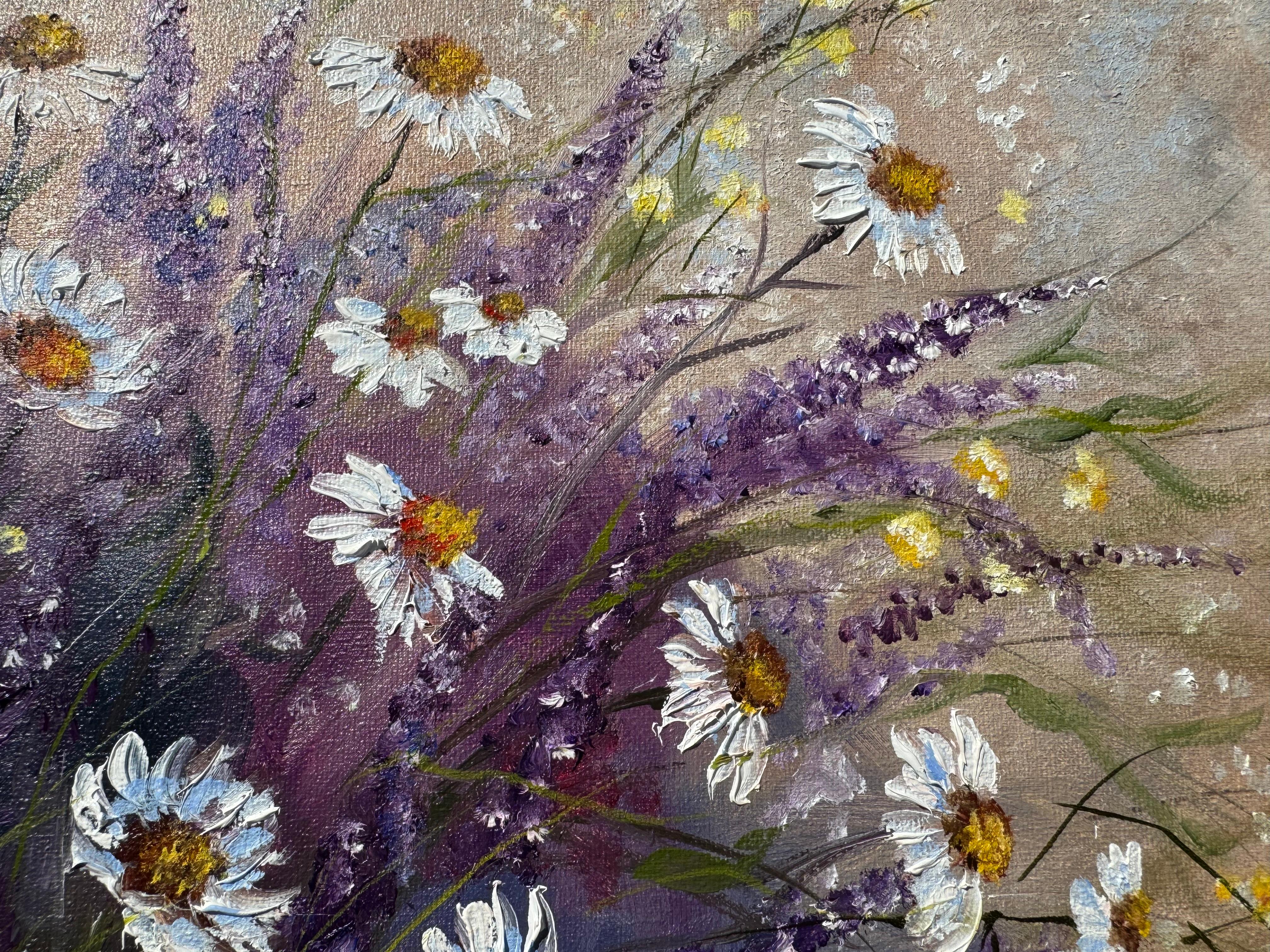 Lavendel Träume – Painting von Tanja Frost