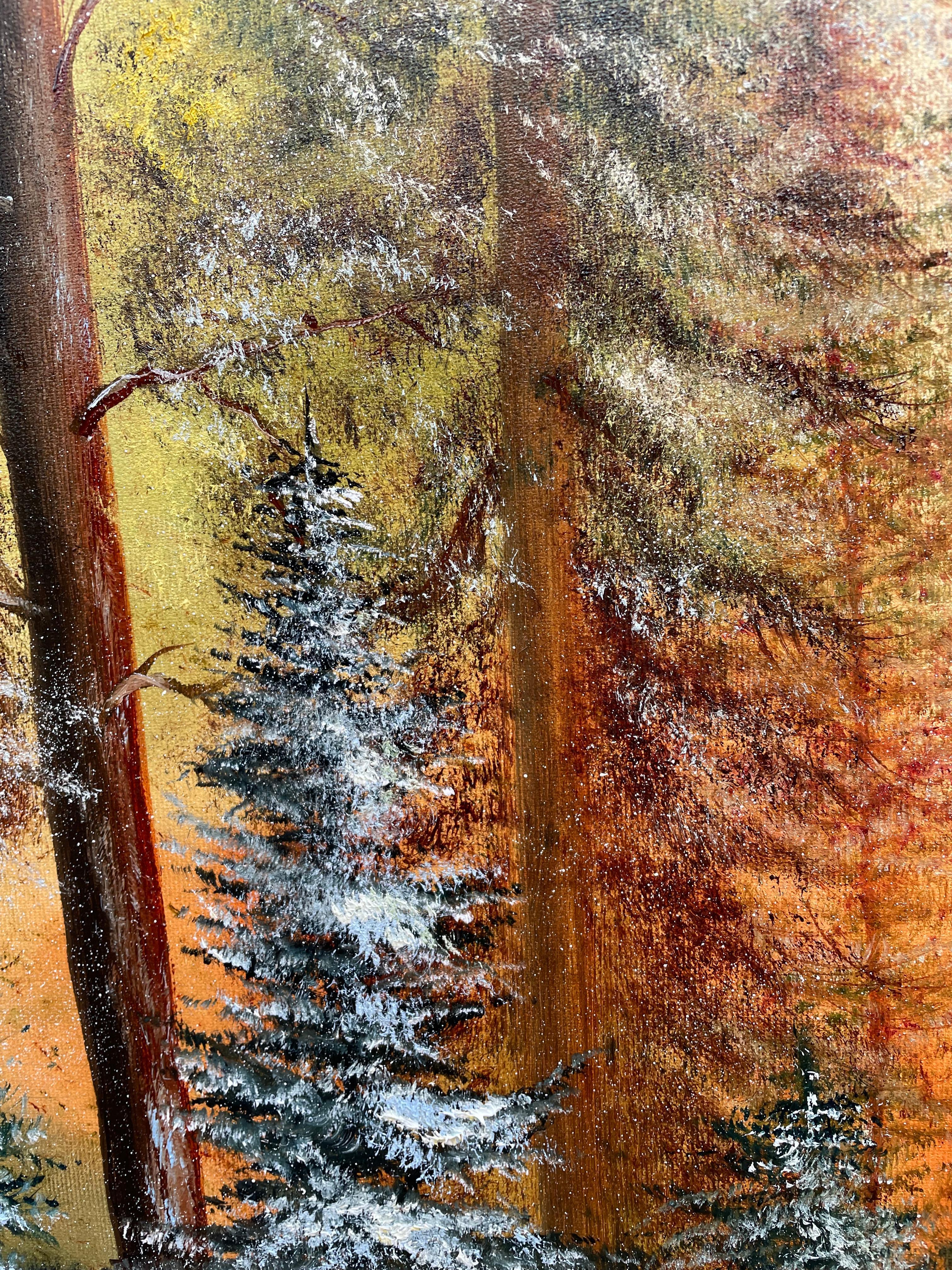 La lumière de l'âme - Impressionnisme Painting par Tanja Frost