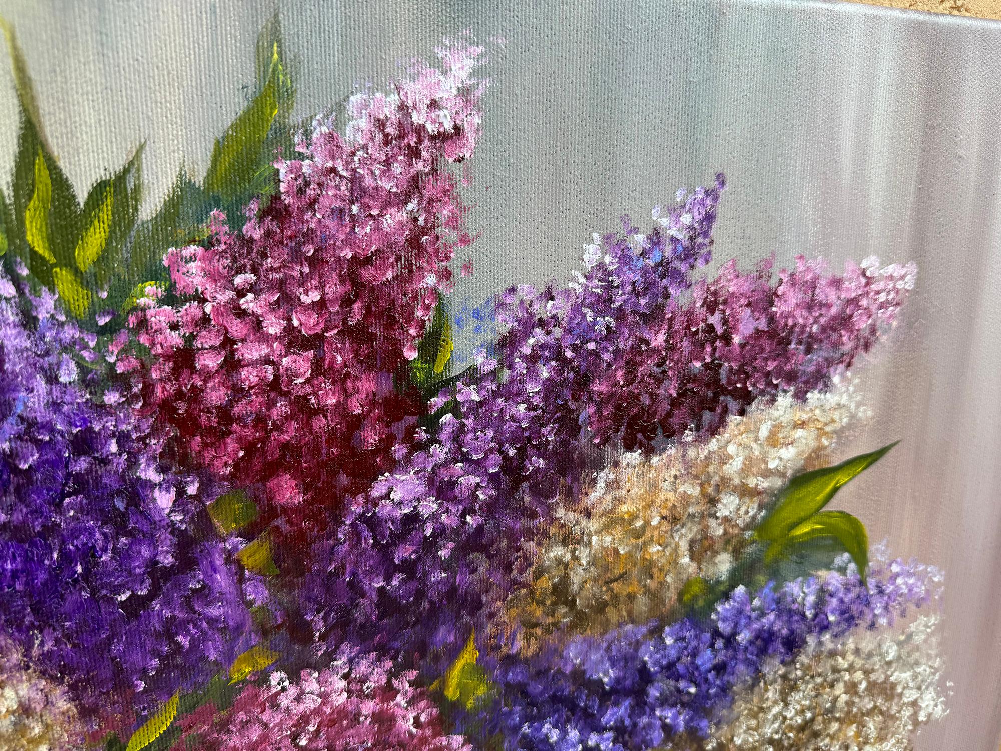 Magie des Flieders – Painting von Tanja Frost