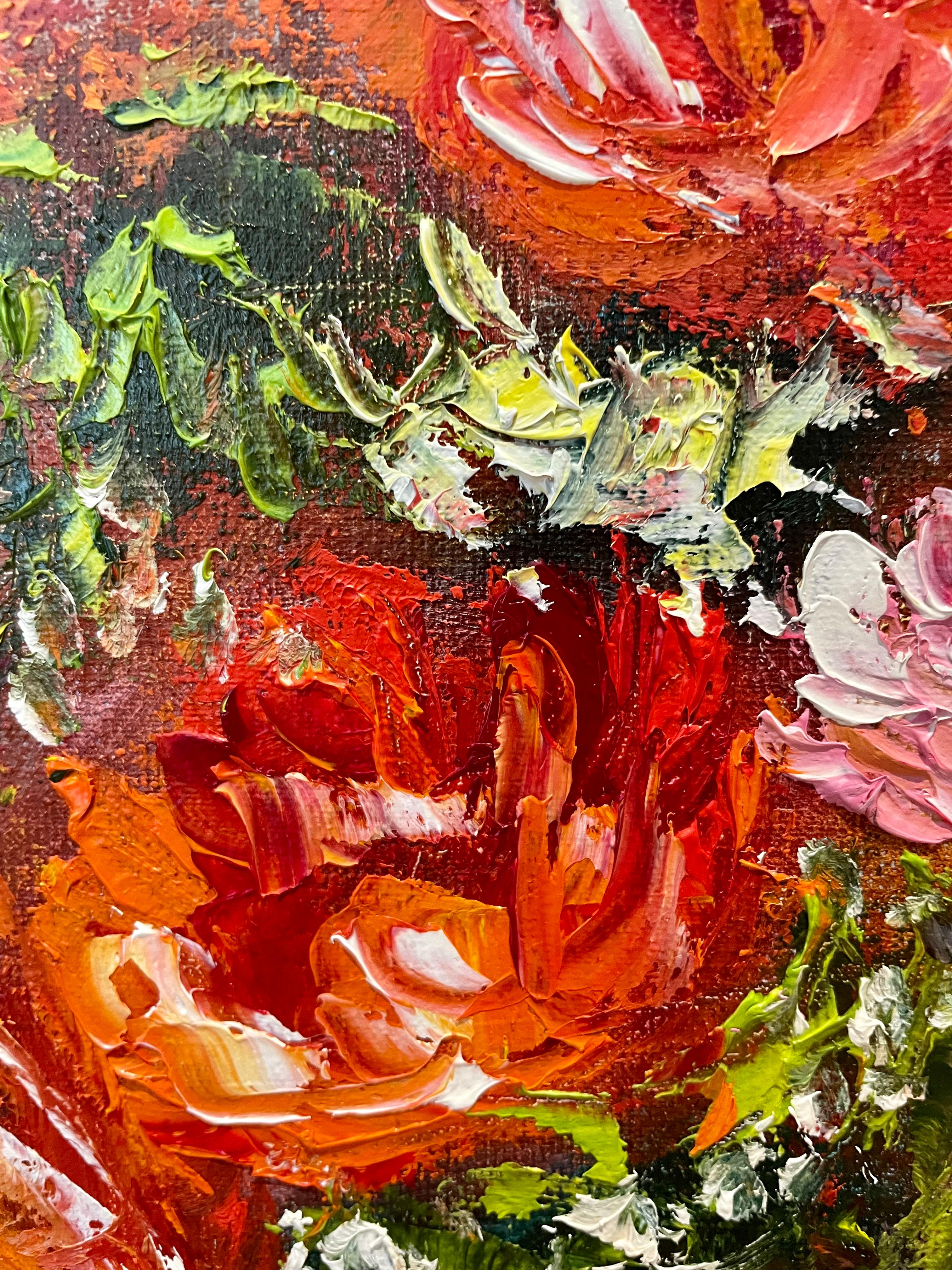 Leidenschaftlicher Ausbruch – Painting von Tanja Frost