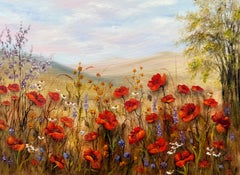 Coquelicots dans le cœur