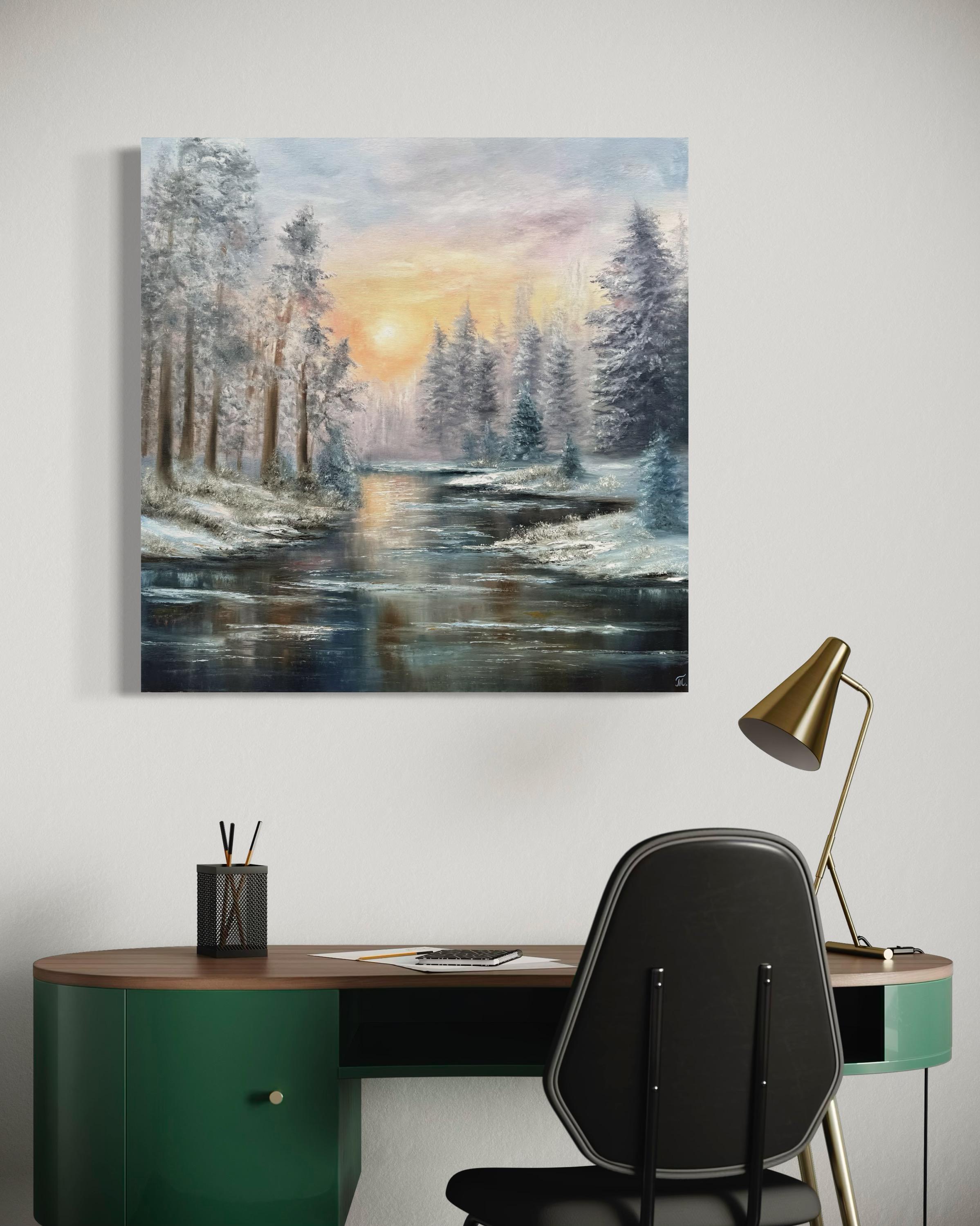 Reflexiones en tonos de amor - Painting Impresionista de Tanja Frost