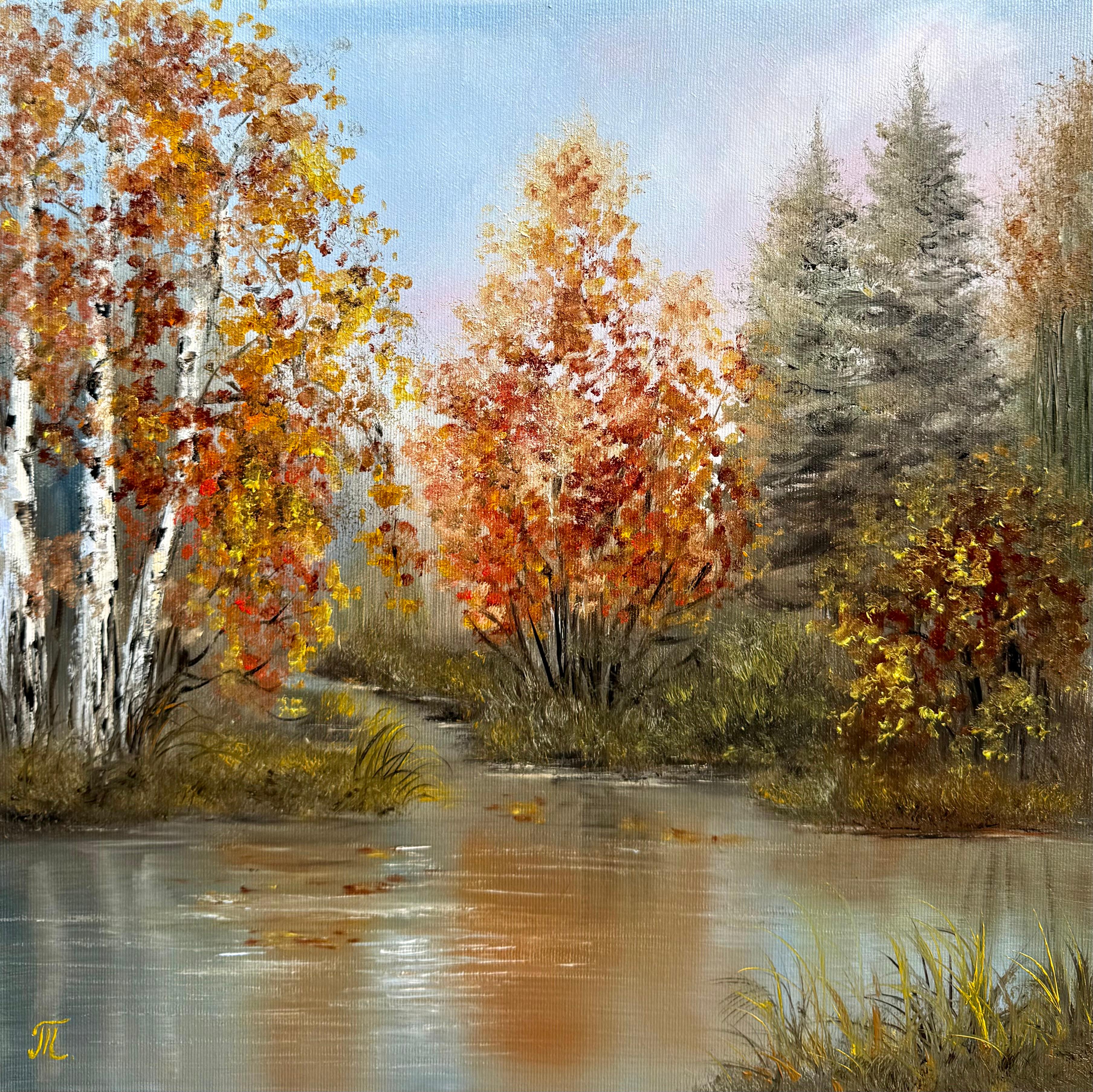Spiegelungen des Herbstes