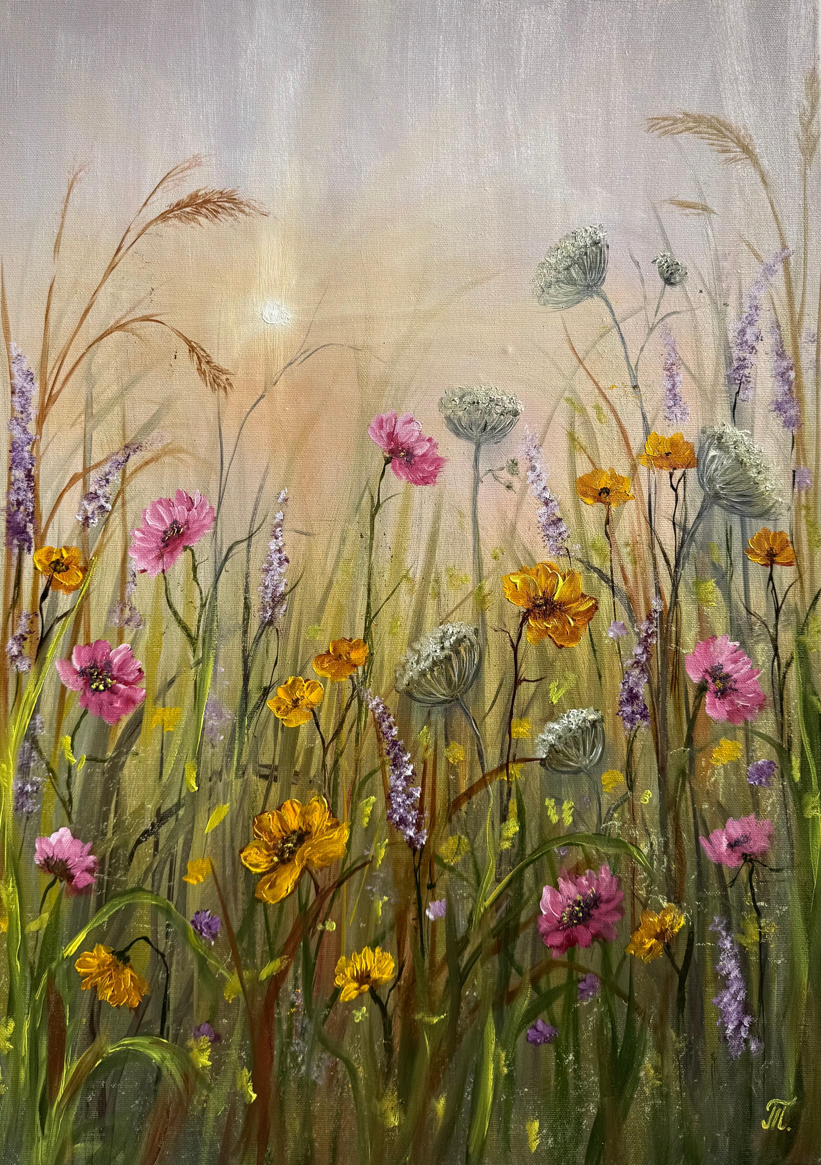 Romantisches Geschenk – Painting von Tanja Frost