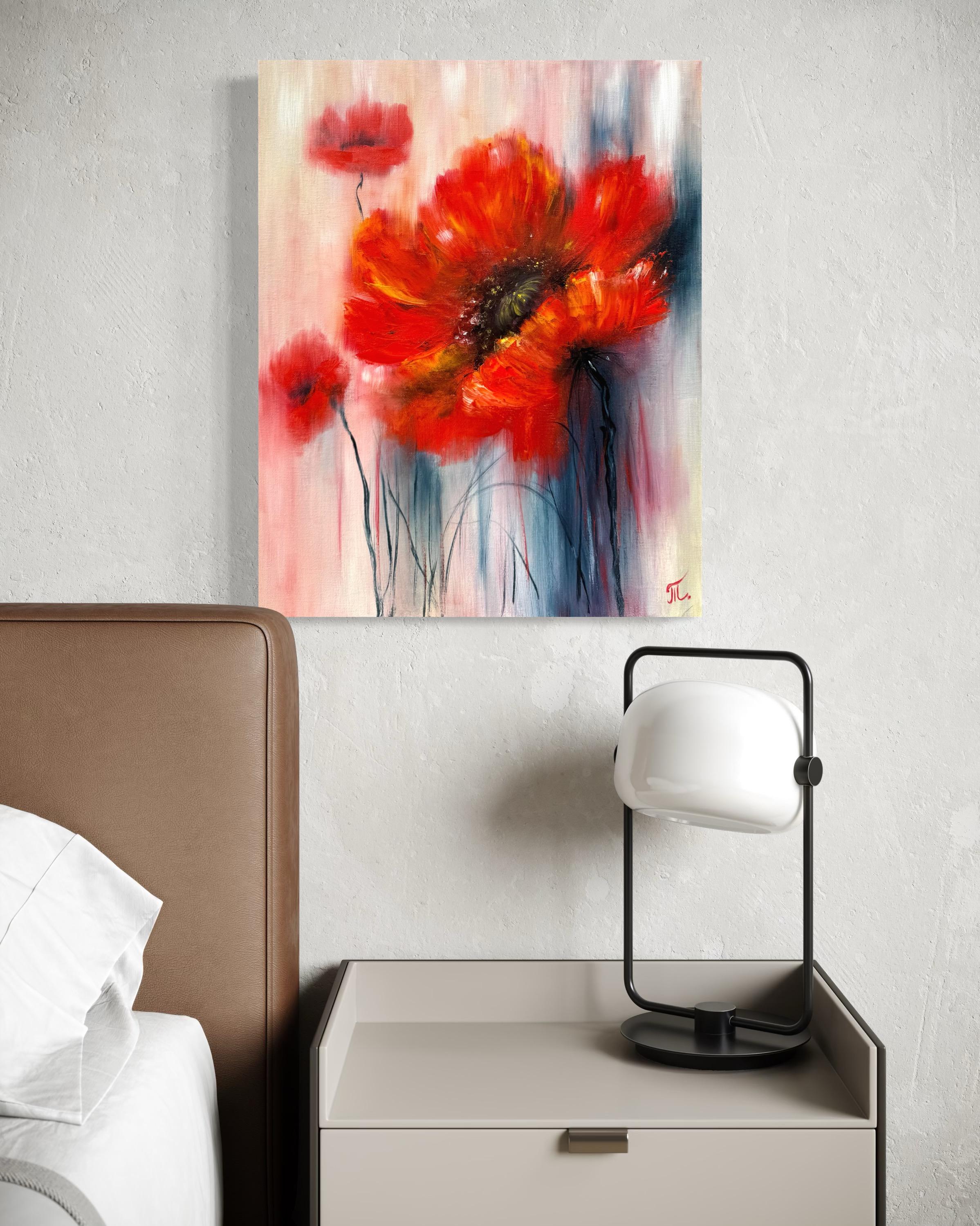 Still Burning - Impressionist Painting by Tanja Frost