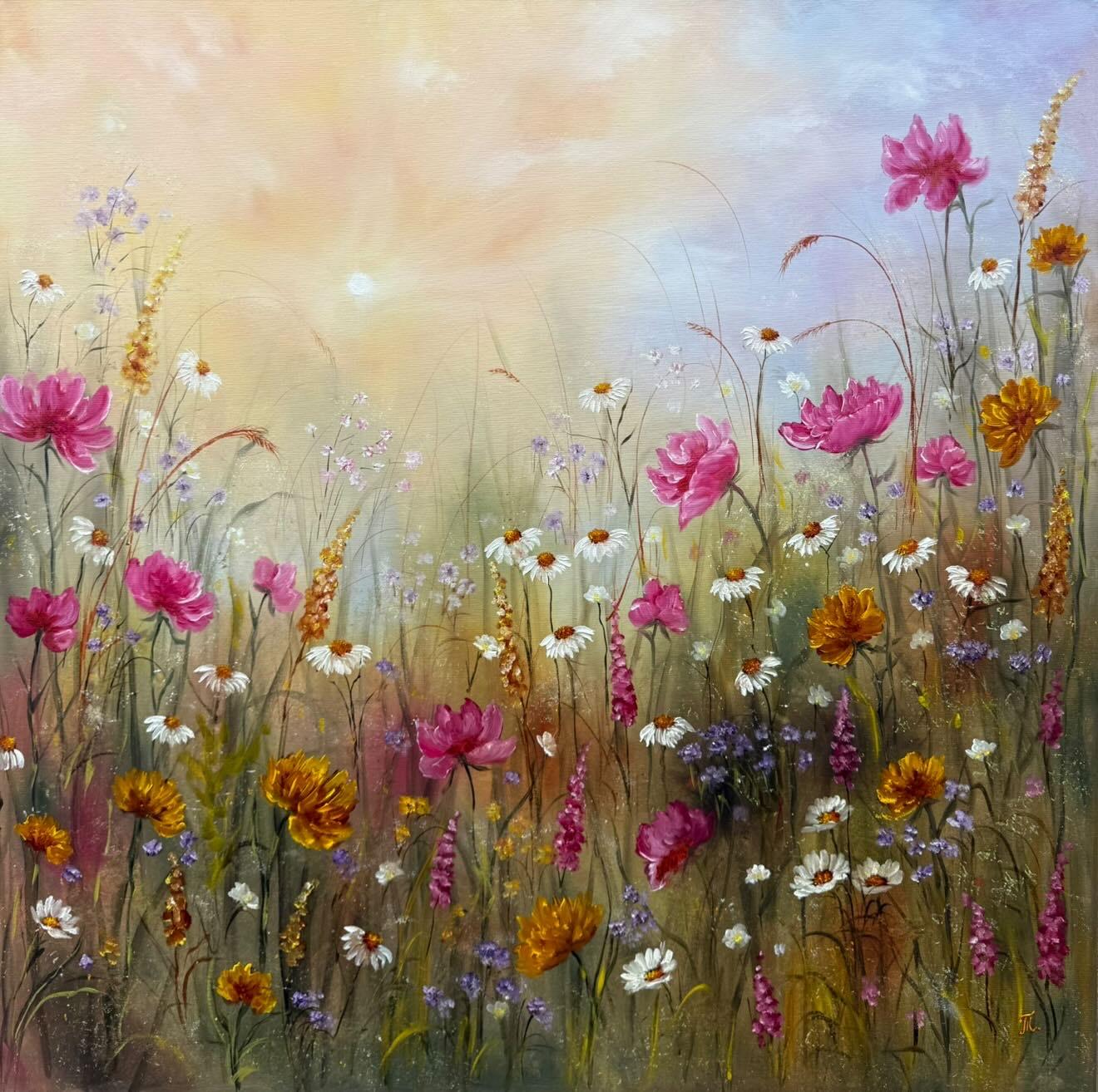 Landscape Painting Tanja Frost - Journées d'été