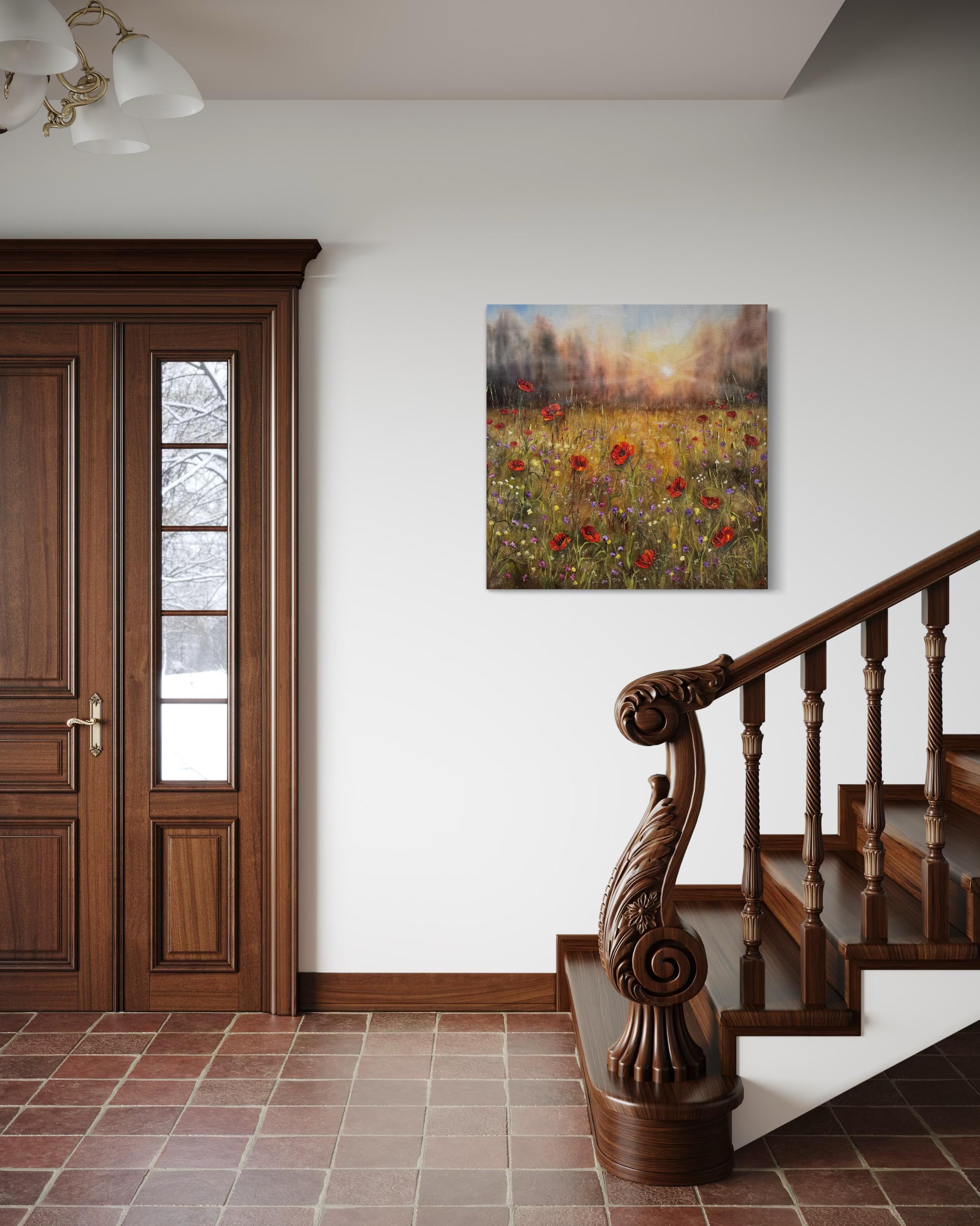 Bacio d'estate - Painting Impressionismo di Tanja Frost