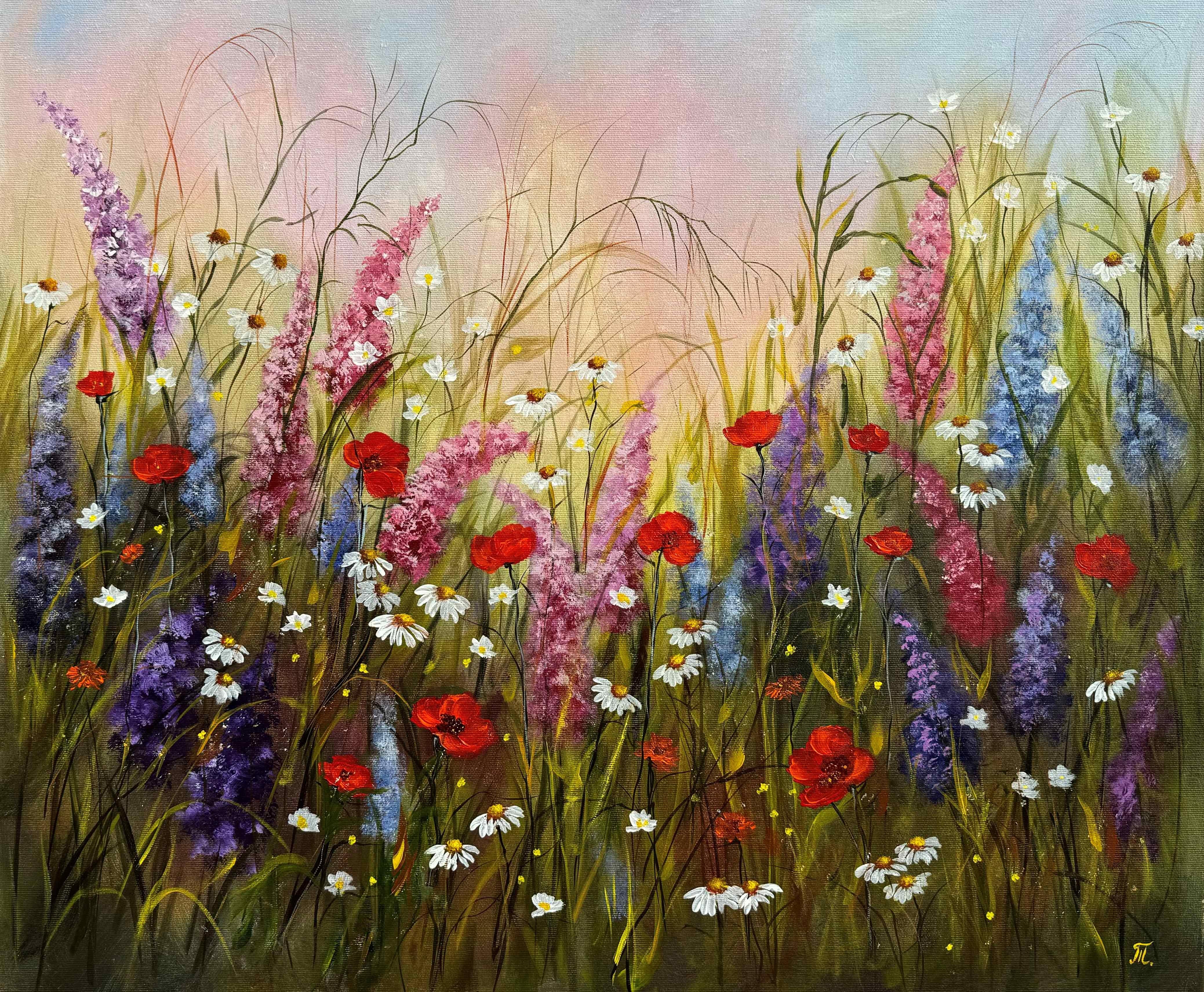 Sommerzauber (Impressionismus), Painting, von Tanja Frost