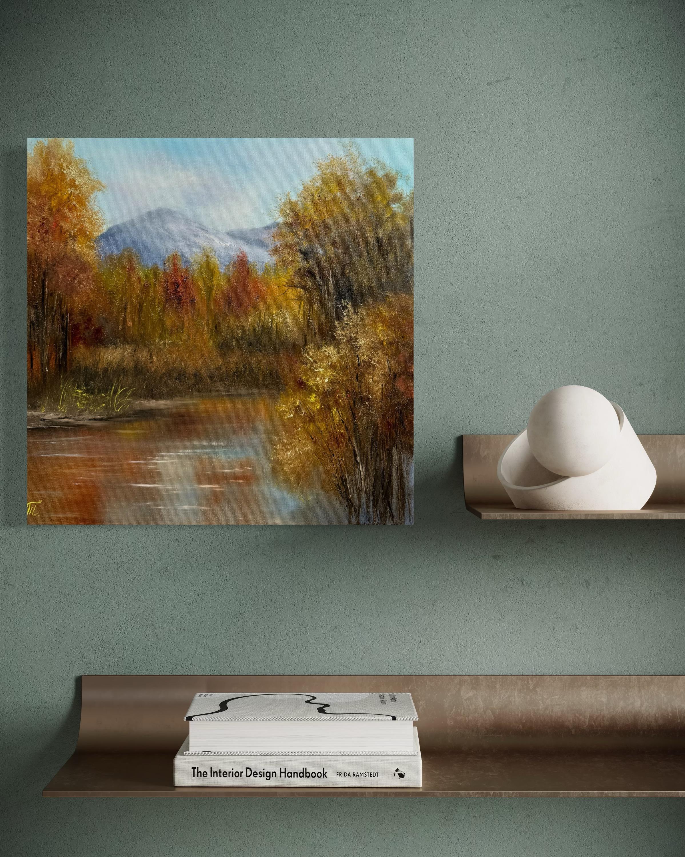 Der Charme des Frühherbstes (Impressionismus), Painting, von Tanja Frost
