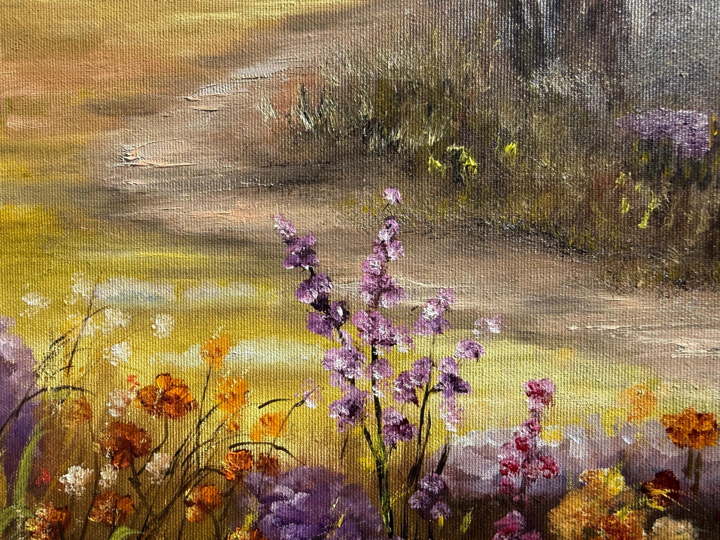The Serene Bloom - Impressionist Painting by Tanja Frost