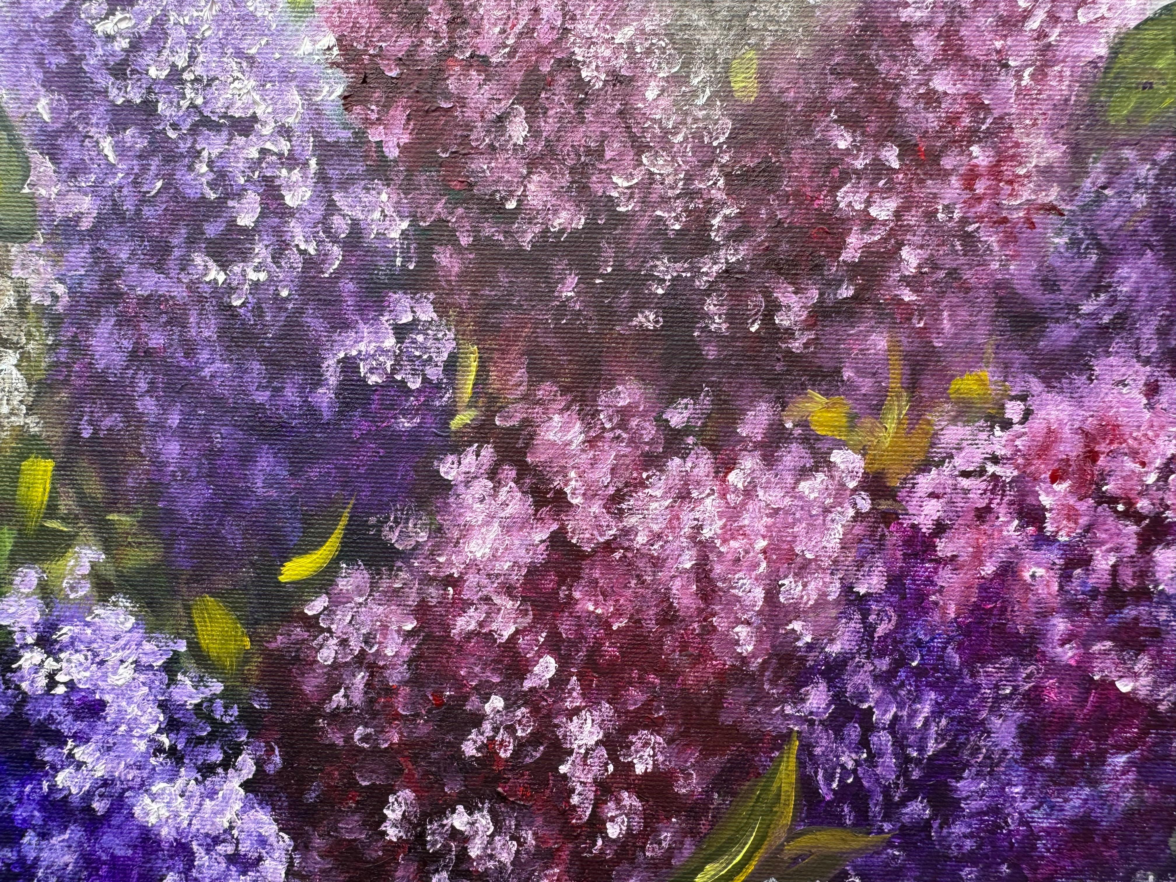 Whisper of Lilac - Impressionist Painting by Tanja Frost