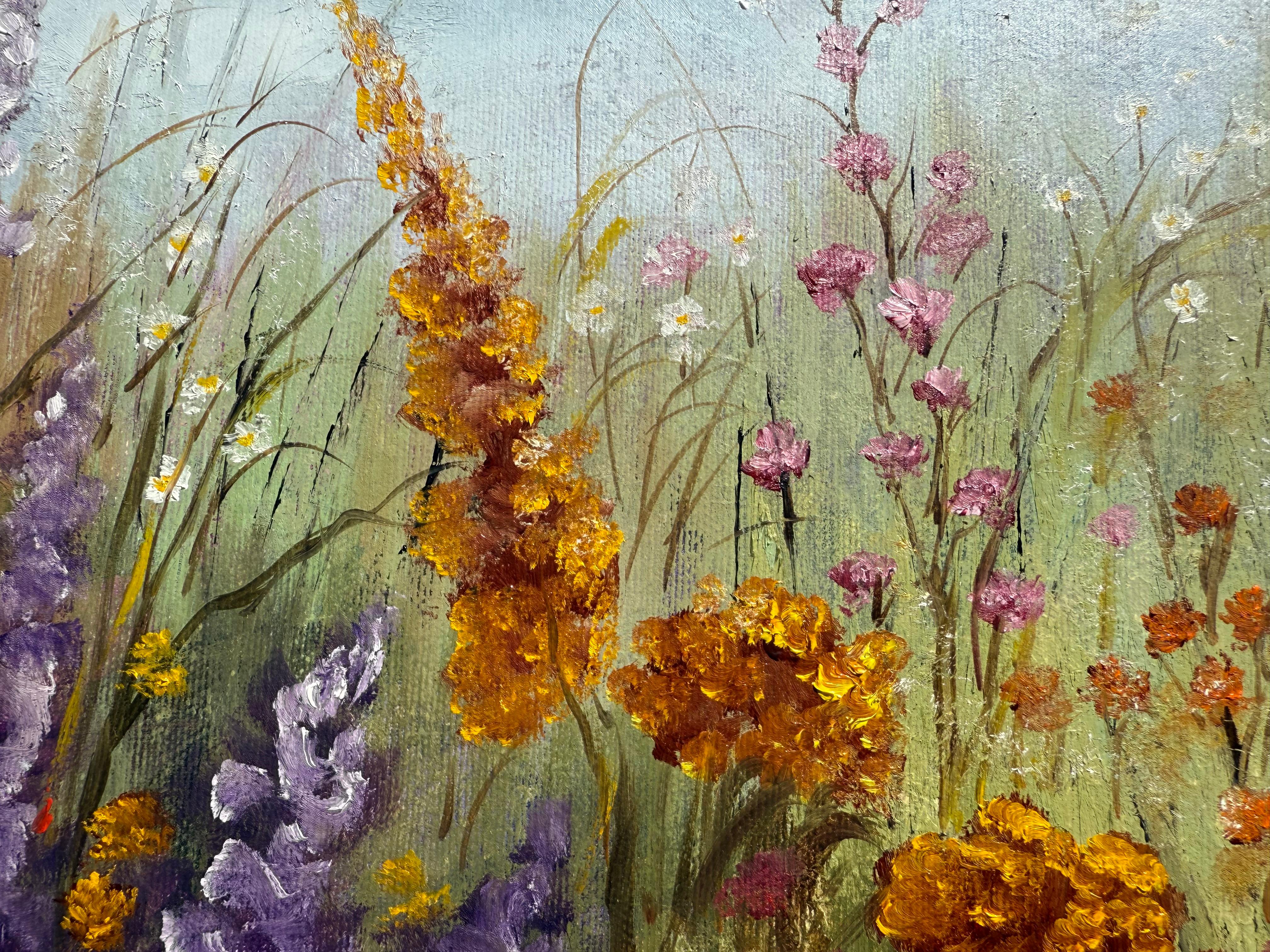Whispers of Wild Bloom - Painting by Tanja Frost