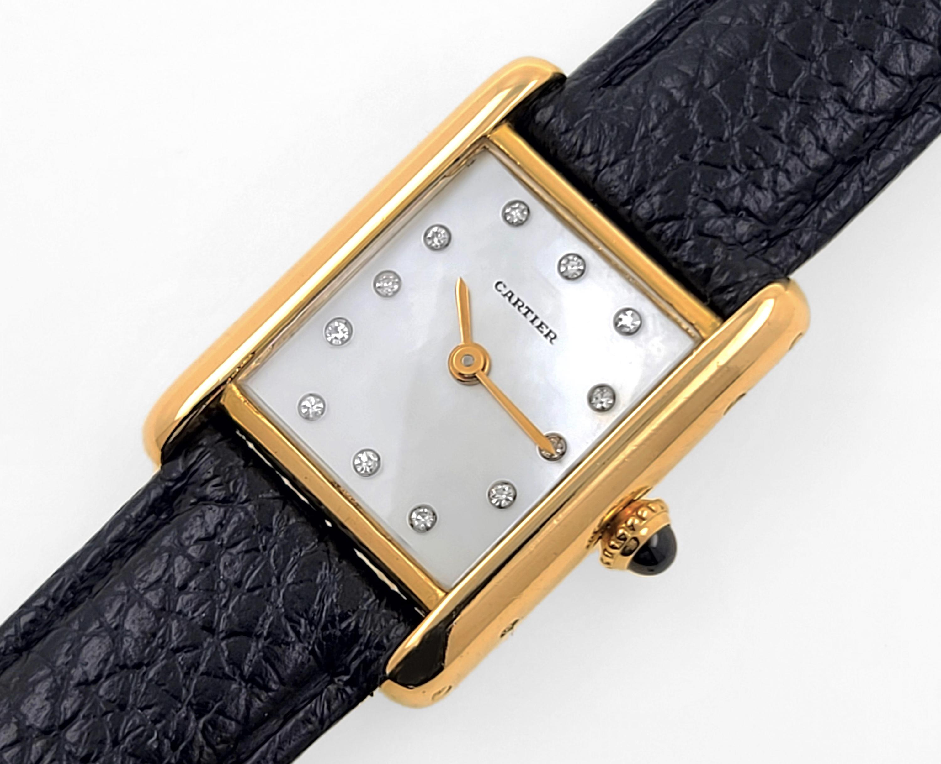 cartier uhr gold gebraucht