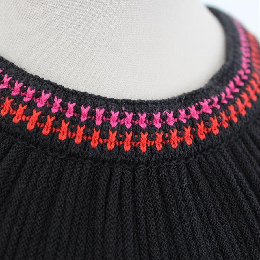 M Misssoni Coton et nylon Couleur noire Motif corail et multicolore Longueur totale cm 83 (32,66 pouces)
