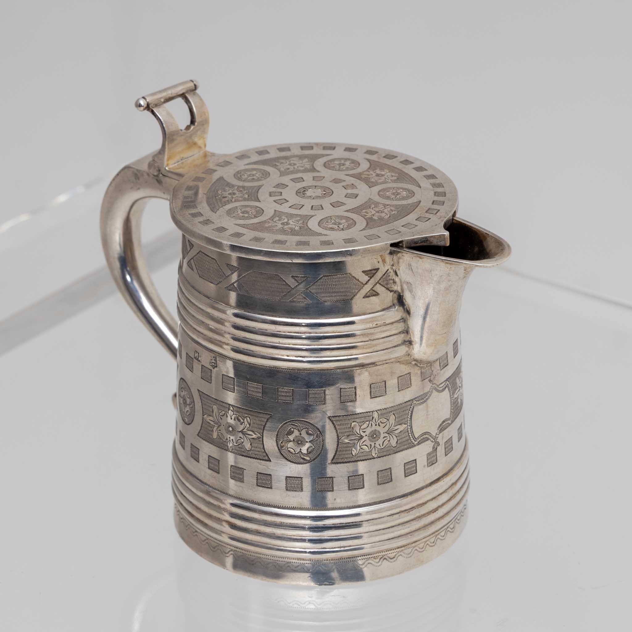 Tankard von Ivan Kuzminin (1875-1895), Moskau 1878 im Angebot 6