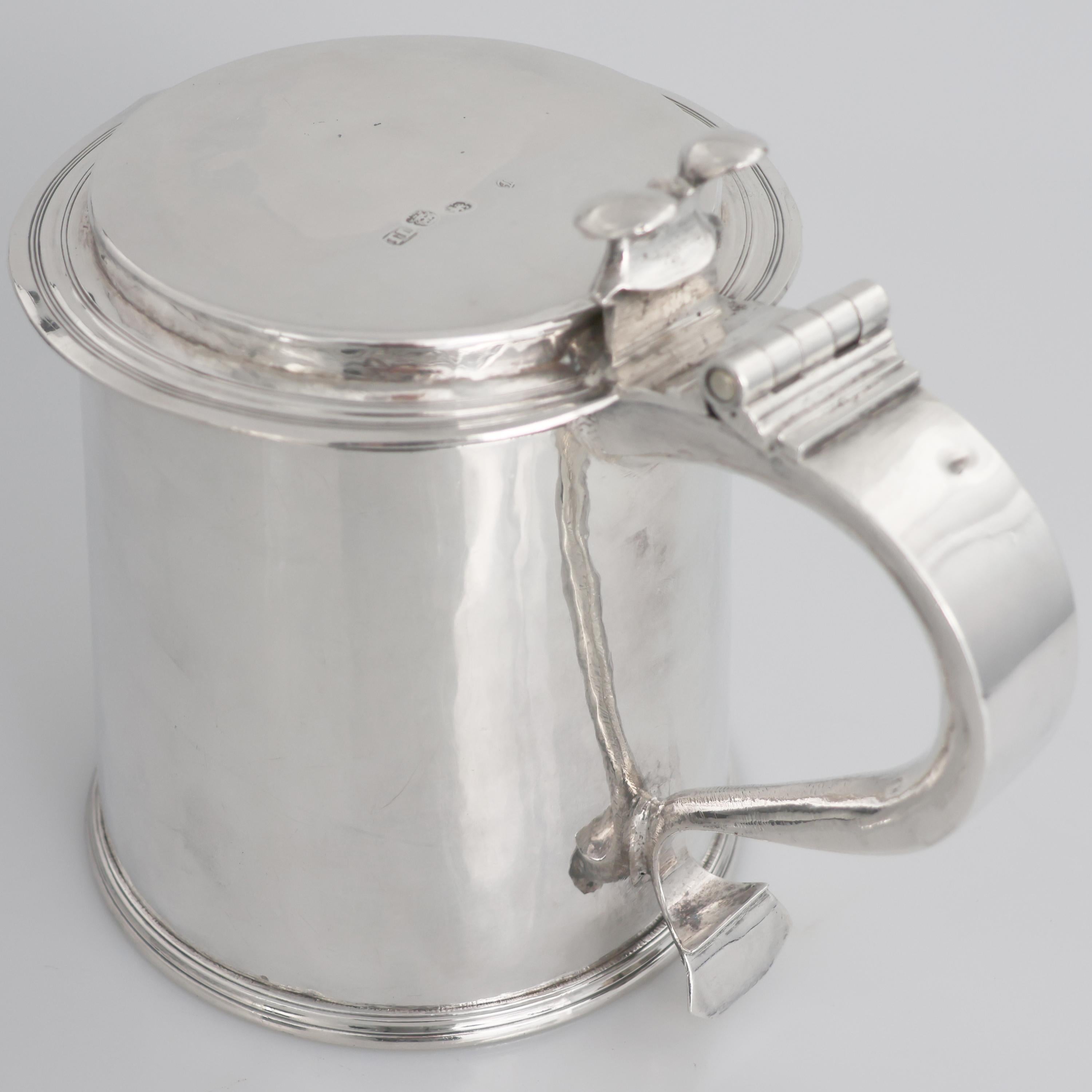 Chandelle Charles II en argent sterling, orfèvre TL, Londres, 1674 en vente 3