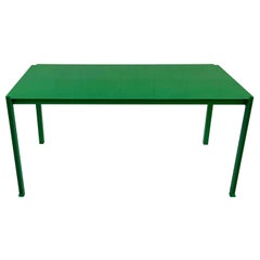 Tanker Inspired Steel Dining or Work Table Made to Order, Custom Colors