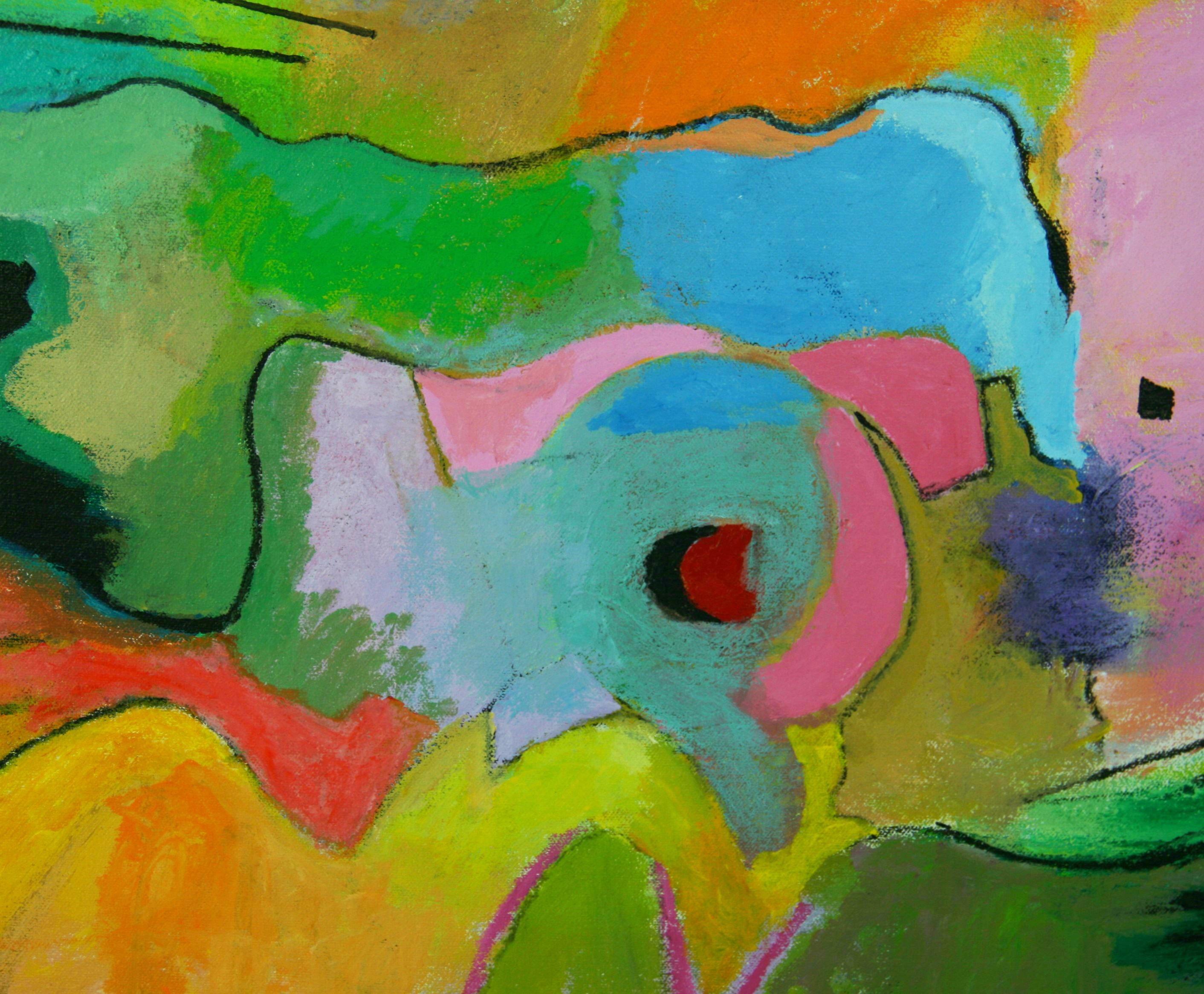 Modern Colorful Abstract Soft Impact #29 For Sale 1