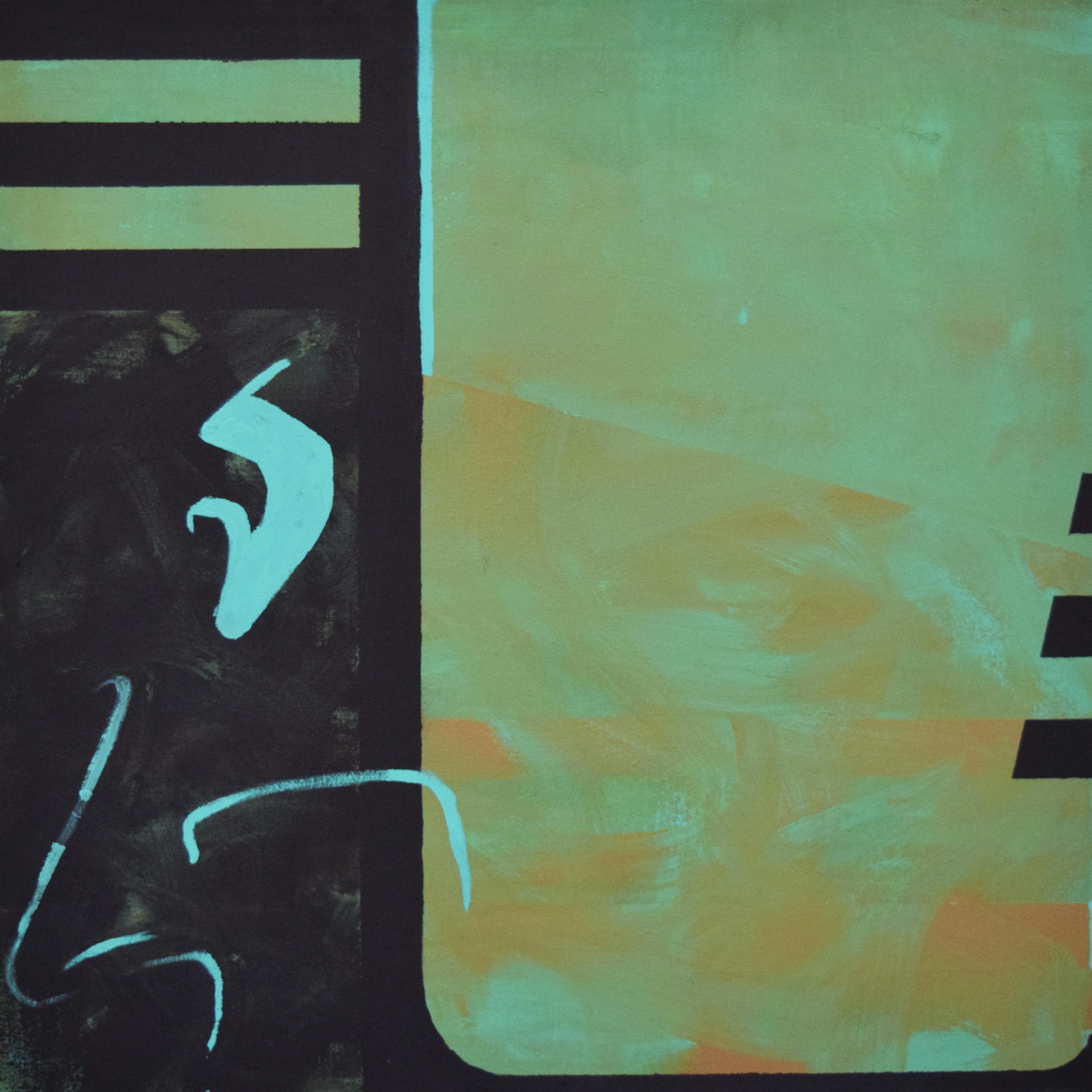 Facade, Original Abstract Painting, 2018