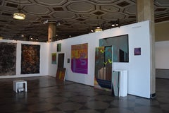 Untitled (Cut Voids), Original Abstract Painting, 2018