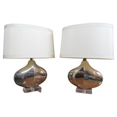 Vintage Tanner Kenzie Metal Table Lamps