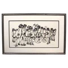 Tanning Posnakoff 'Untitled' Lithograph 92/185