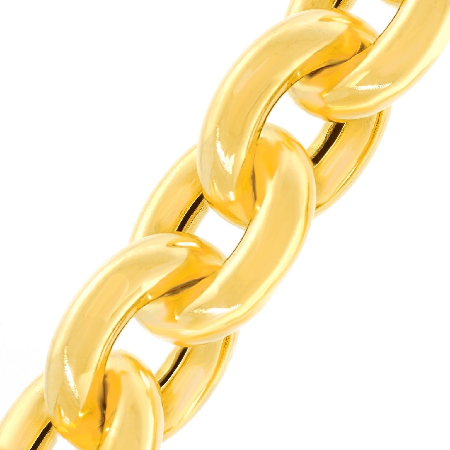 Tannler Large Link Chain Necklace en venta 3