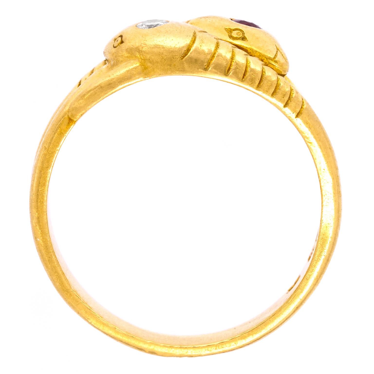 Tannler of Zurich Snake Ring For Sale 6