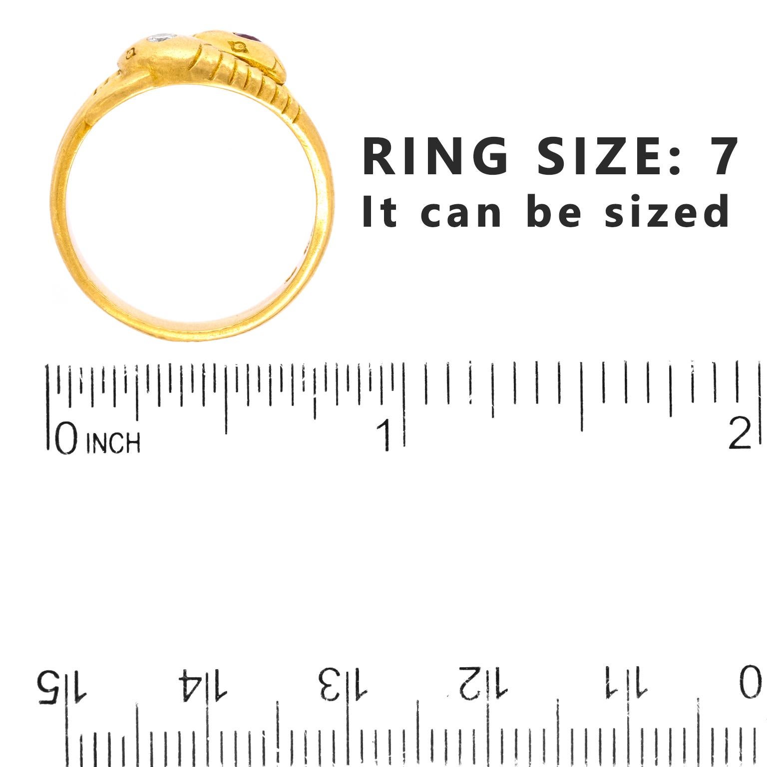 Tannler of Zurich Snake Ring For Sale 1