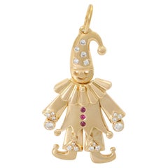 Tännler Pendant 'Harlequin' with Rubies and Diamonds