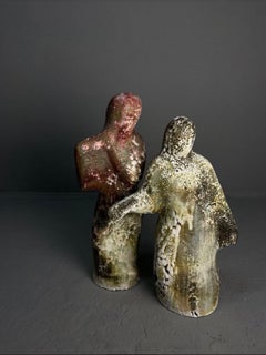 Sculture dittico Tanok di Gorn Ceramics