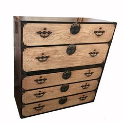 Tansu Chest from Japan, Showa Period, Mid-20th Century