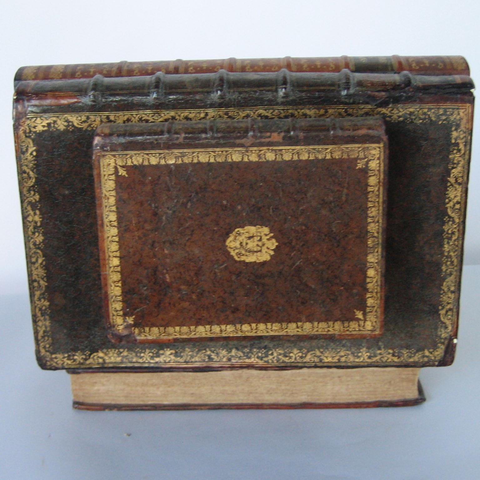 Tantalus Box of Stacked 19th Century Books 2