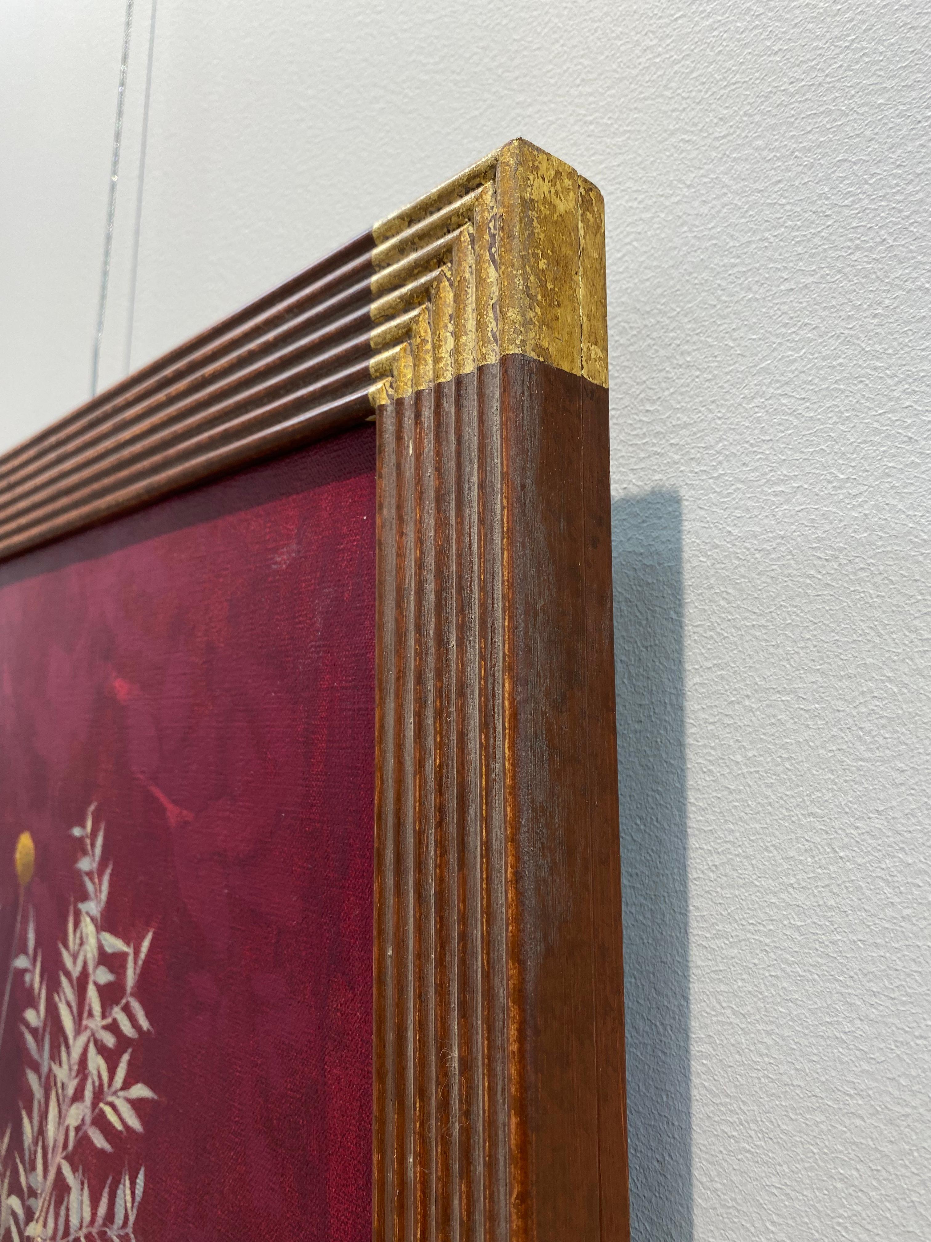 China rosa, seda y azul-Siglo XXI Pintura clásica contemporánea de bodegón en venta 5