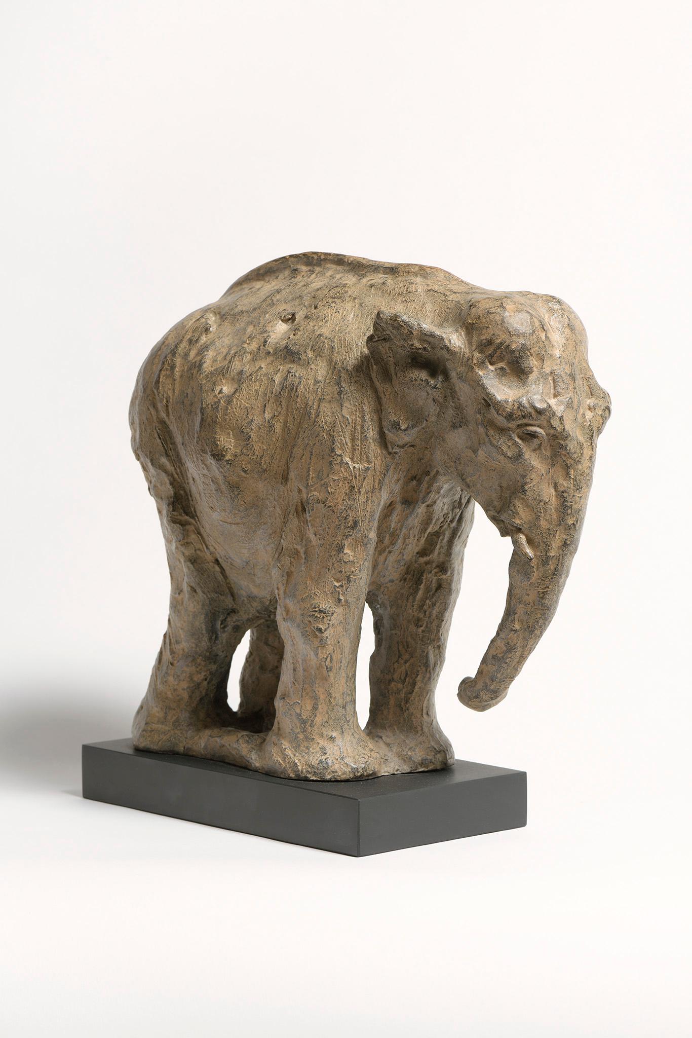 Tanya Brett Figurative Sculpture - Indian Elephant