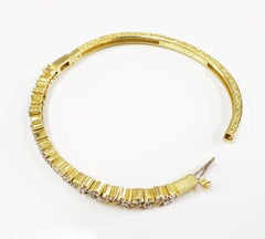 Tanya Farah 18K Diamond Confetti Cluster Bangle