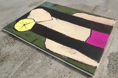 Yellow Flower, Painting, Oil on Canvas