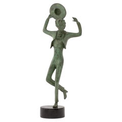 Tanya Poust Flamenco Dancer Patinated Bronze
