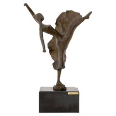 Tanya Poust Flamenco Dancer Patinated Bronze