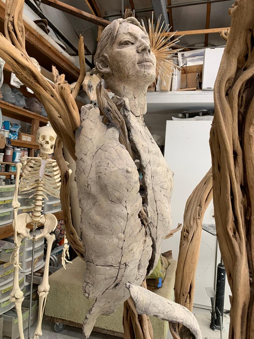 Contemporary Tanya Ragir, Church of Trees-Sculpture Edition 1/1