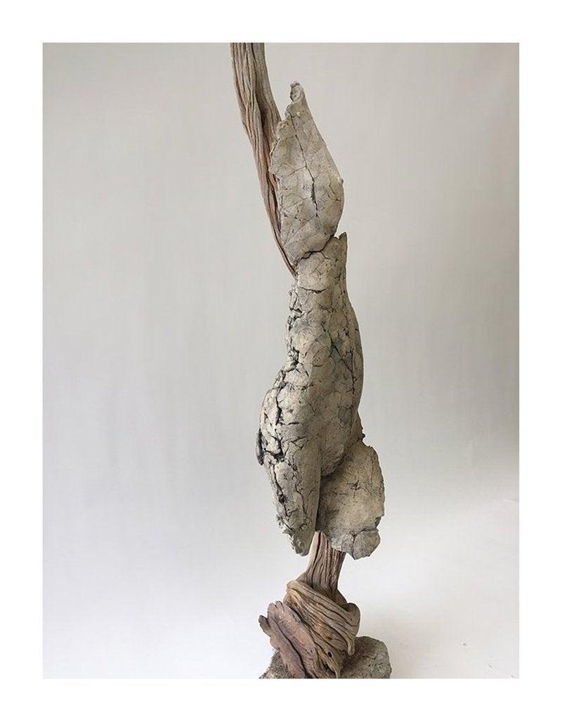 American Tanya Ragir One of a Kind Sculpture, LEAN UP, 2018