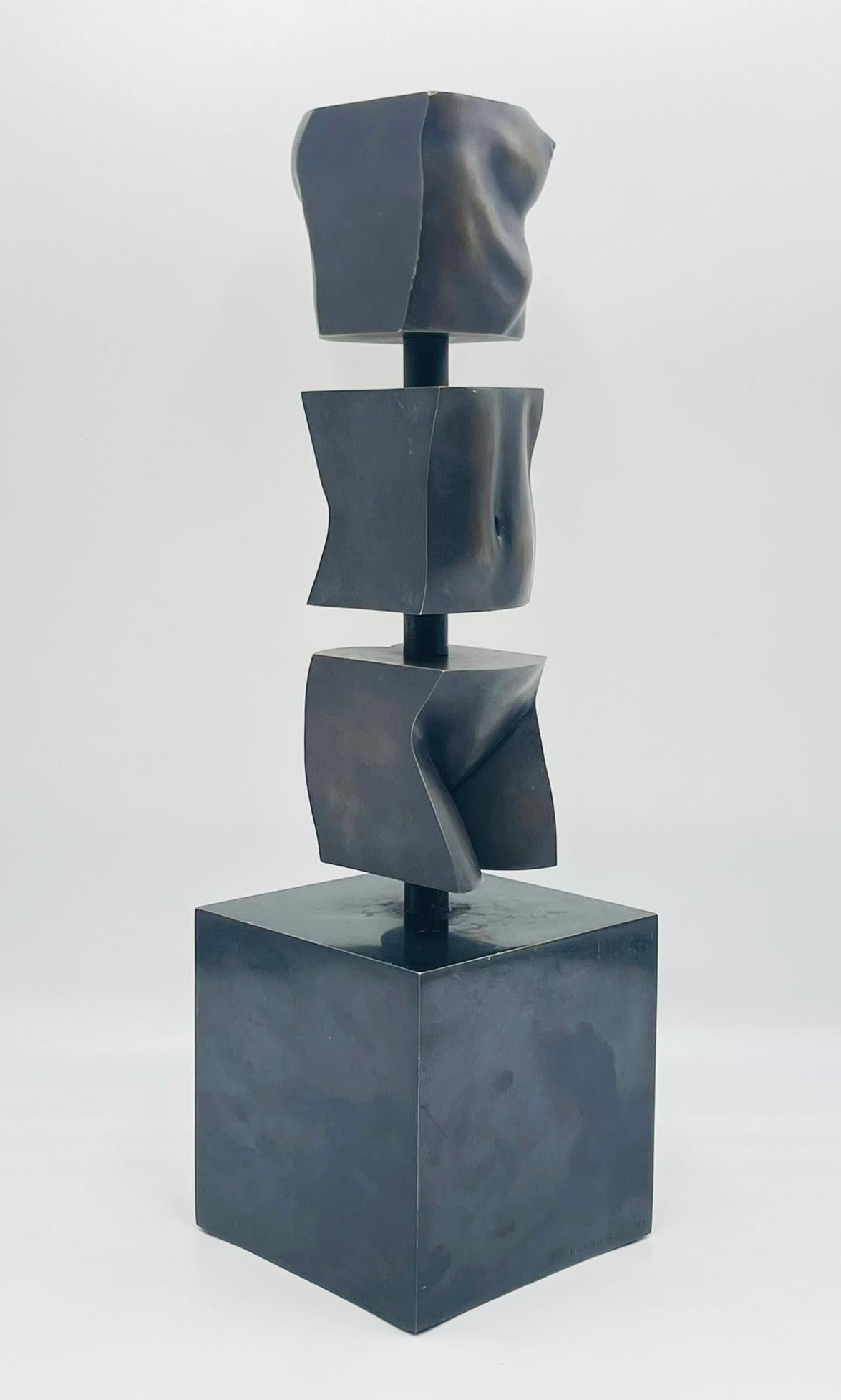 Fin du 20e siècle Tanya Ragir Sculpture en bronze 