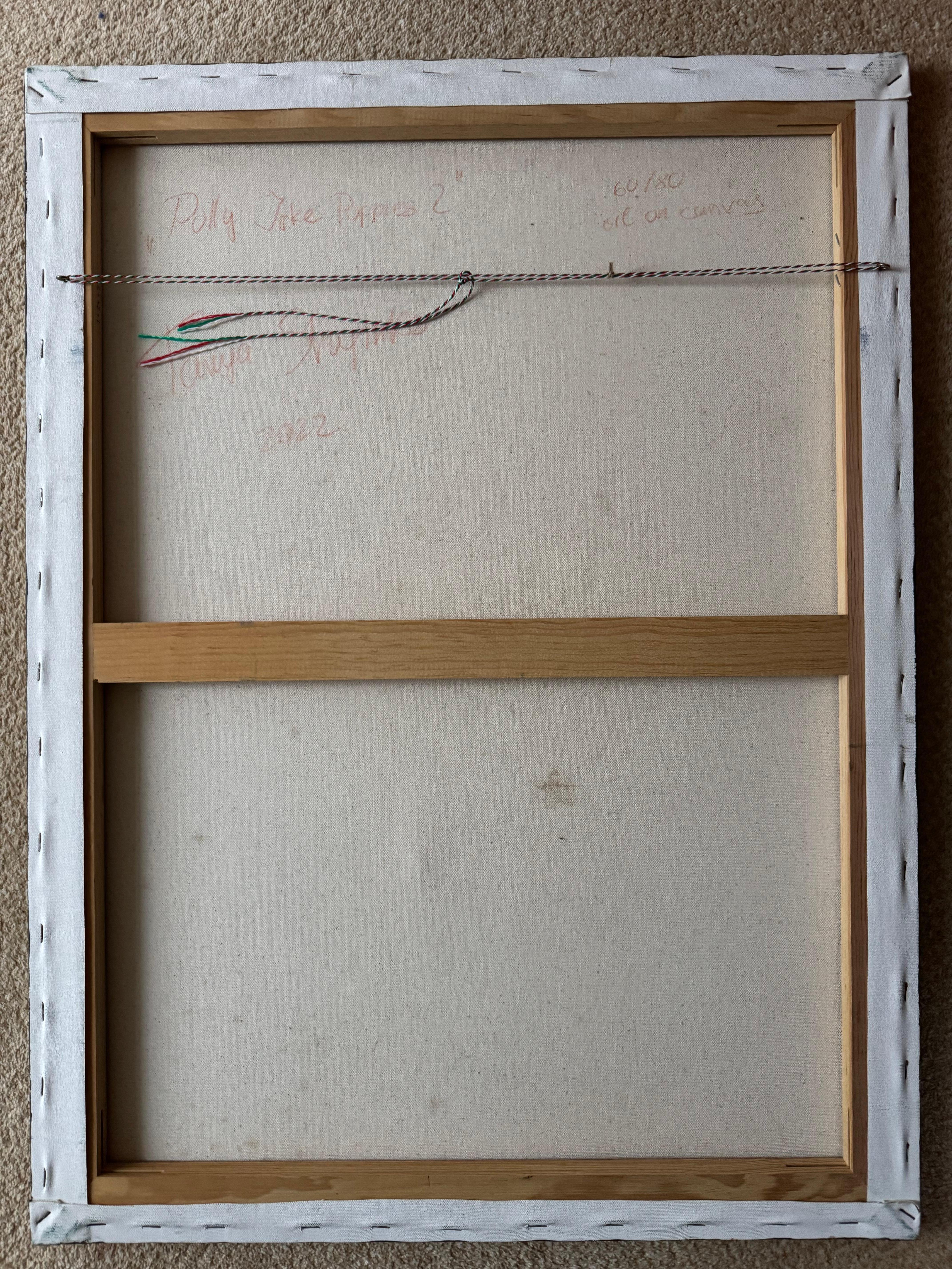 Polly Joke Pflanzgefäße 2 (Abstrakt), Painting, von Tanya Shymko