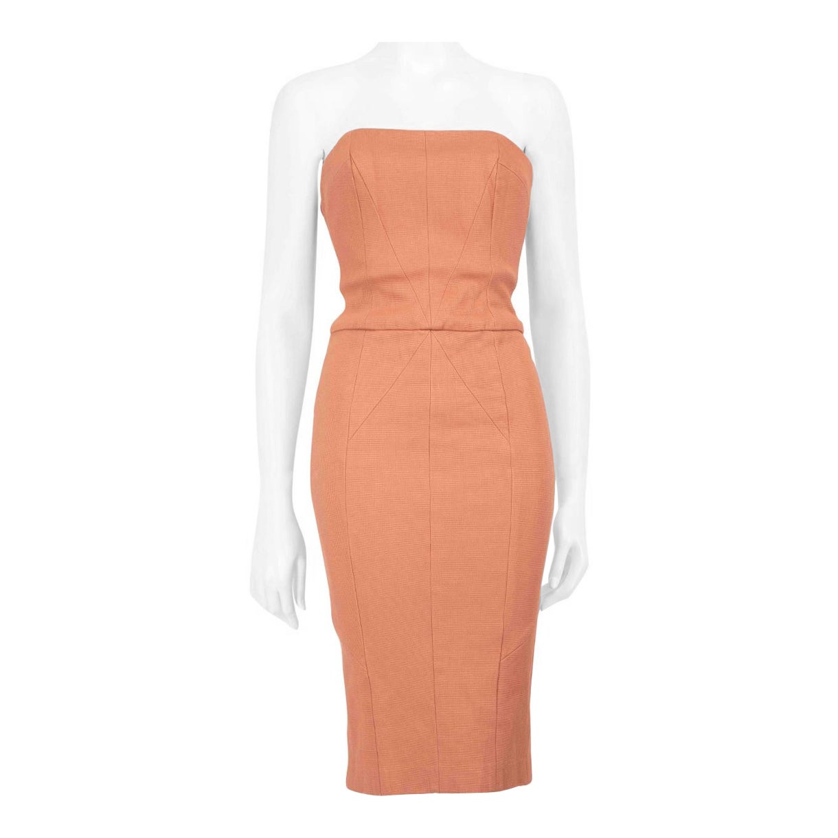 Tanya Taylor - Robe sans manches rose, taille XXS